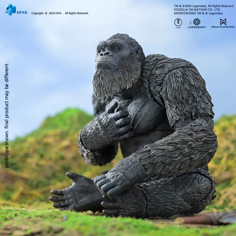 HIYA Exquisite Basic Series  None Scale 6 Inch Godzilla x Kong The New Empire Godzilla kong Action Figure - Image 9