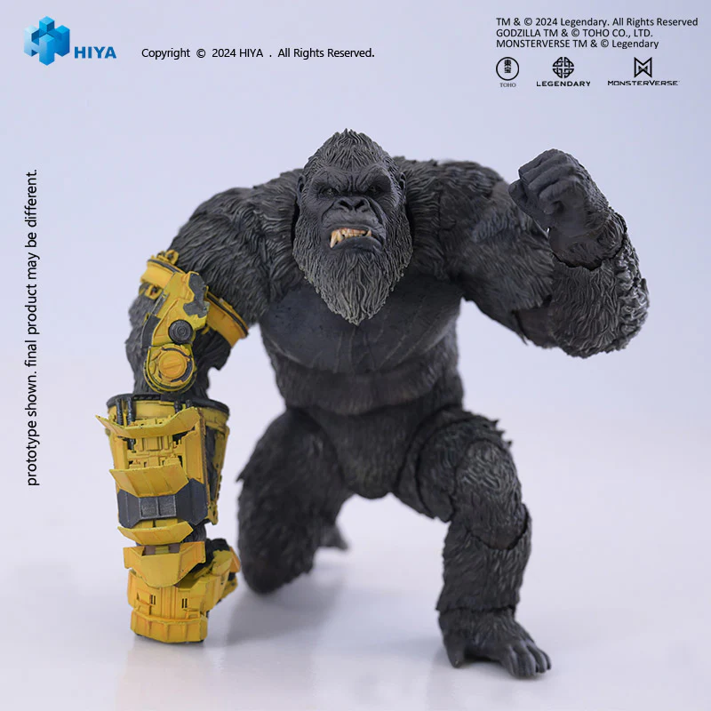 HIYA Exquisite Basic Series  None Scale 6 Inch Godzilla x Kong The New Empire Kong B.E.A.S.T. Glove Ver. Action Figure - Image 11