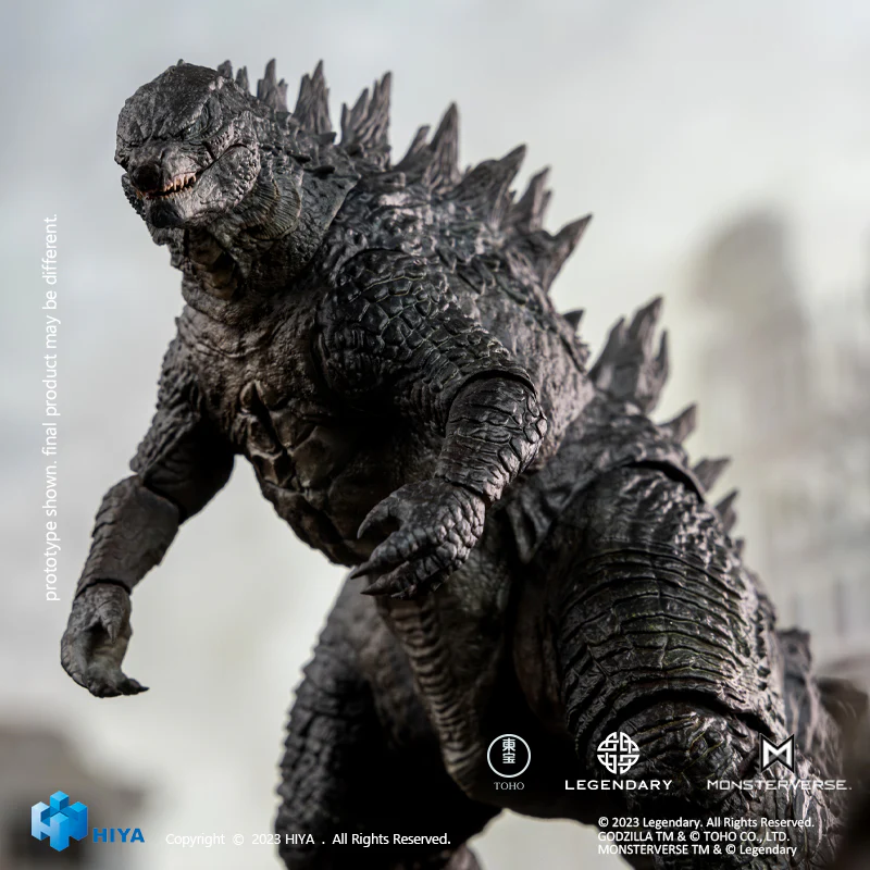 HIYA Exquisite Basic Series  None Scale 7 Inch Godzilla 2014 Godzilla Action Figure - Image 8