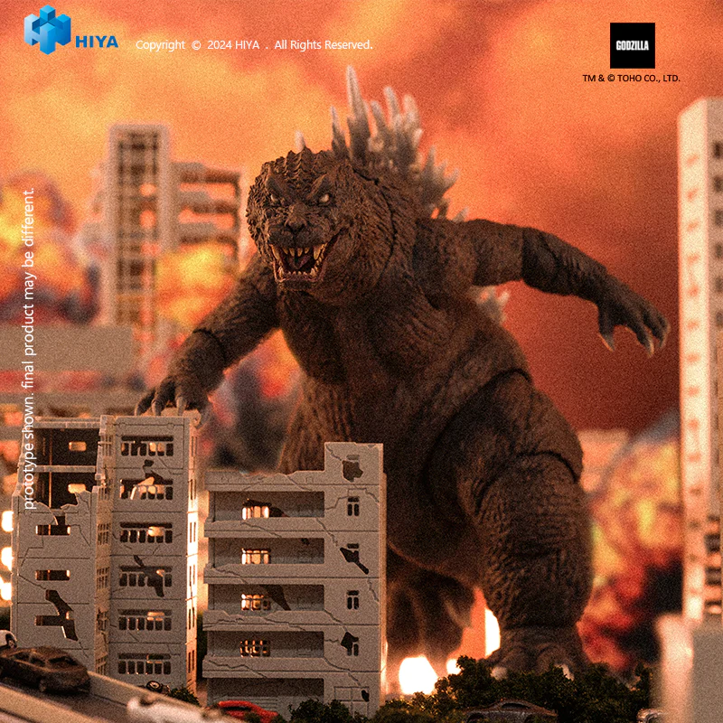 HIYA Exquisite Basic Series None Scale 7 Inch Godzilla, Mothra and King Ghidorah: Giant Monsters All-Out Attack (2001) Godzilla Action Figure - Image 4