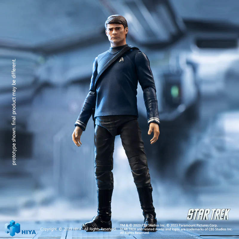 HIYA Exquisite Mini Series 1/18 Scale 4 Inch STAR TREK 2009 McCoy Action Figure - Image 5
