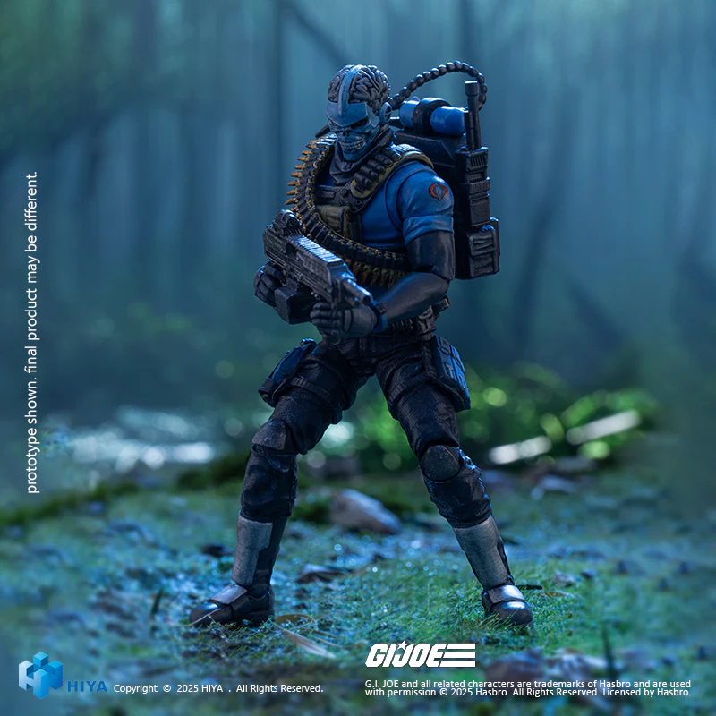HIYA Exquisite Mini Series 1/18 Scale 4.1 Inch G.I.Joe Range Viper Action Figure - Image 2