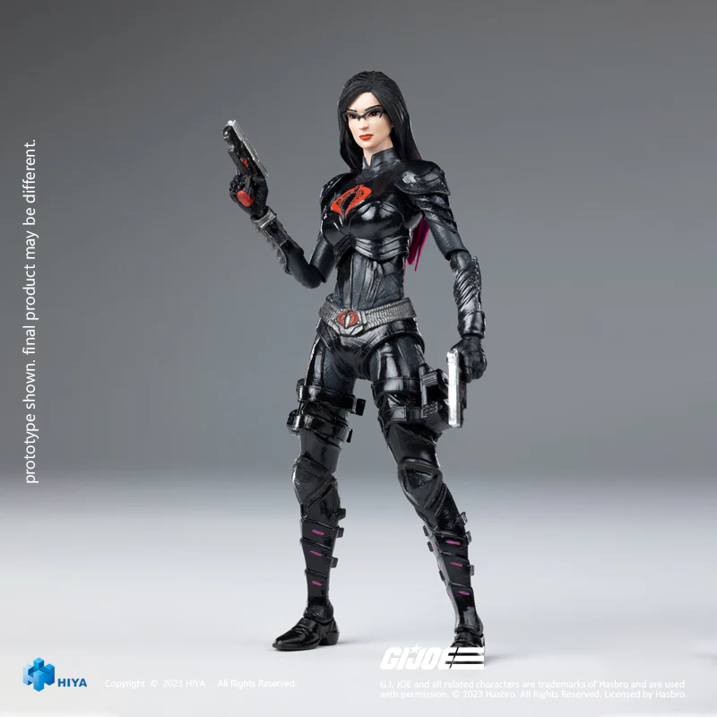 HIYA Exquisite Mini Series 1/18 Scale 4 Inch G.I.Joe Baroness Action Figure - Image 9