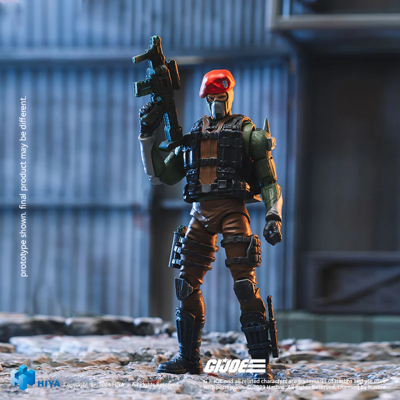 HIYA Exquisite Mini Series 1/18 Scale 4 Inch G.I.Joe Beach Head Action Figure - Image 5