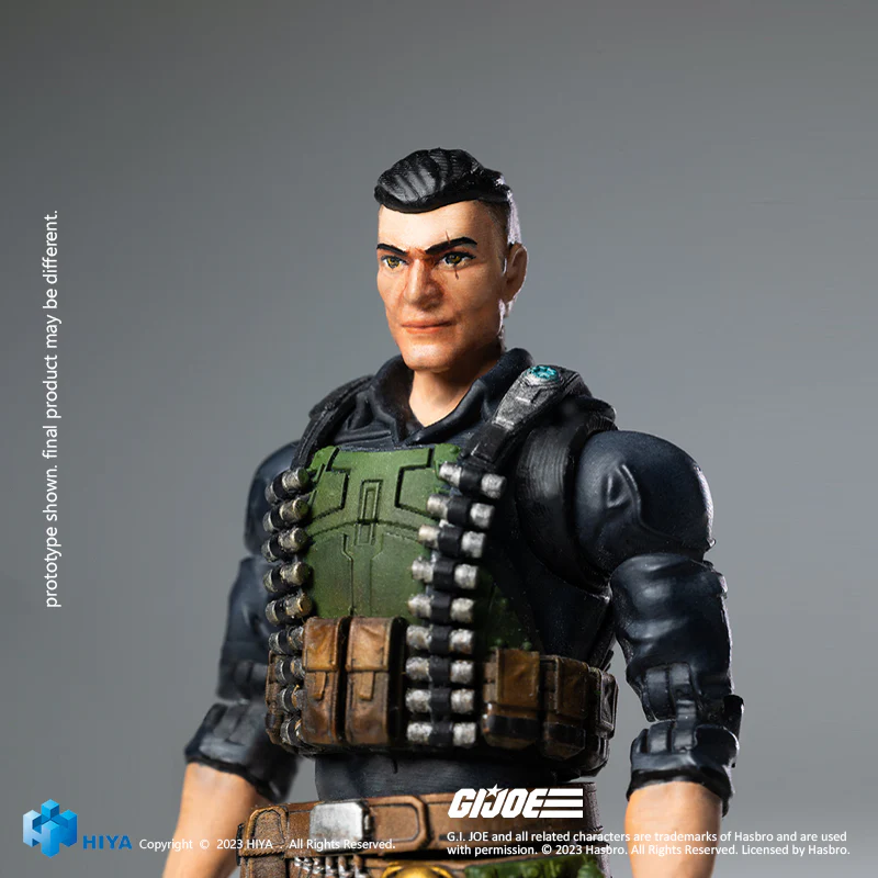 HIYA Exquisite Mini Series 1/18 Scale 4 Inch G.I.Joe Flint Action Figure - Image 9