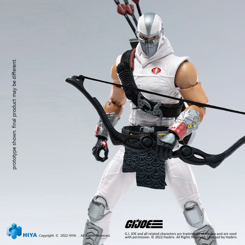 HIYA Exquisite Mini Series 1/18 Scale 4 Inch G.I.Joe Storm Shadow Action Figure - Image 7