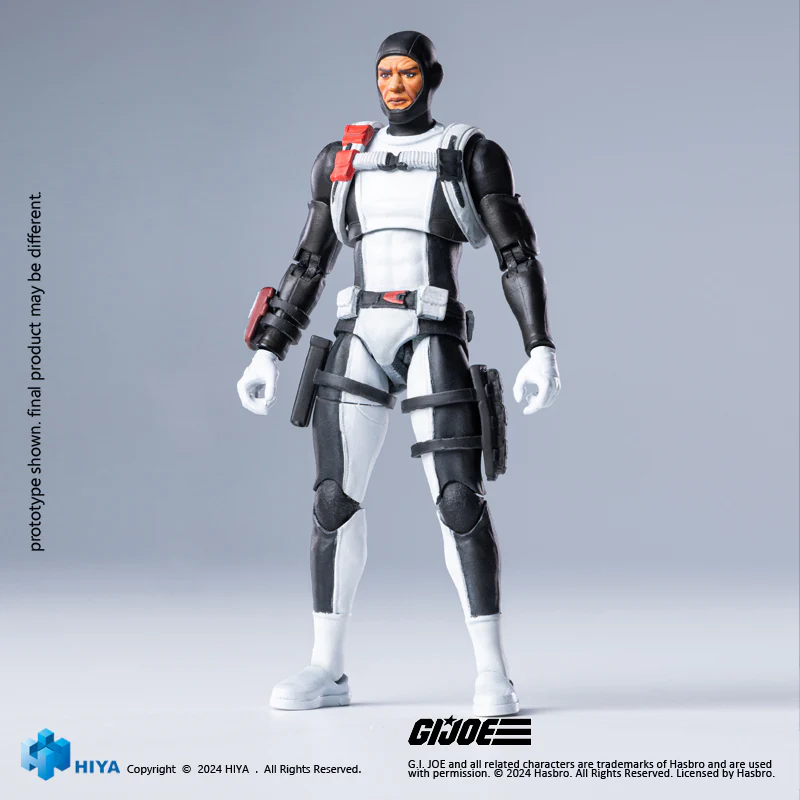 HIYA Exquisite Mini Series 1/18 Scale 4 Inch G.I.Joe Torpedo Action Figure - Image 8