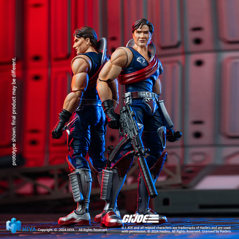 HIYA Exquisite Mini Series 1/18 Scale 4 Inch G.I.Joe Xamot Action Figure - Image 6