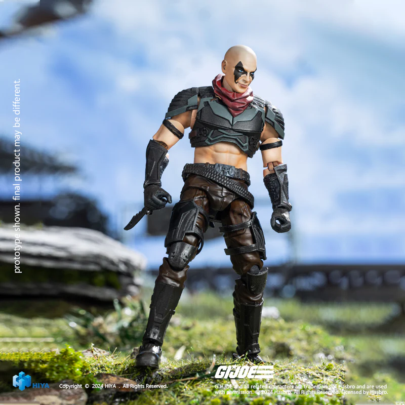 HIYA Exquisite Mini Series 1/18 Scale 4 Inch G.I.Joe Zardan Action Figure - Image 4