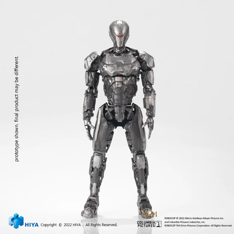 HIYA Exquisite Mini Series 1/18 Scale 4 Inch  ROBOCOP 2014 EM208 TWO PACK Action Figure - Image 8