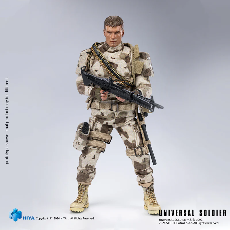 HIYA Exquisite Super Series 1/12 Scale 6 Inch Universal Soldier Andrew Scott Action Figure - Image 12