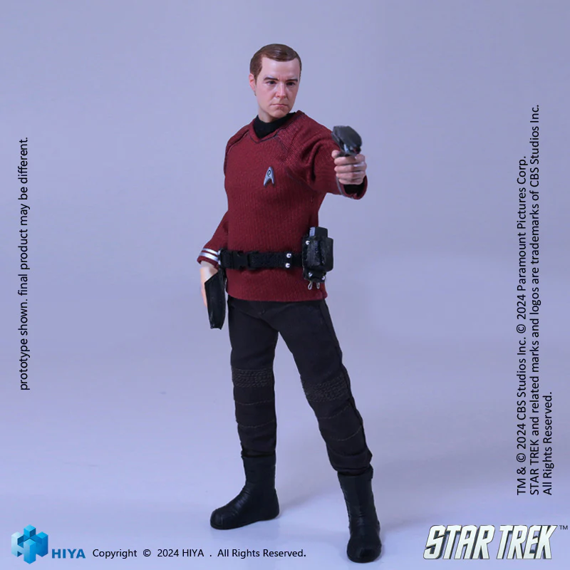 HIYA Exquisite Super Series 1/12 Scale 6 Inch STAR TREK 2009 Scotty Action Figure - Image 6
