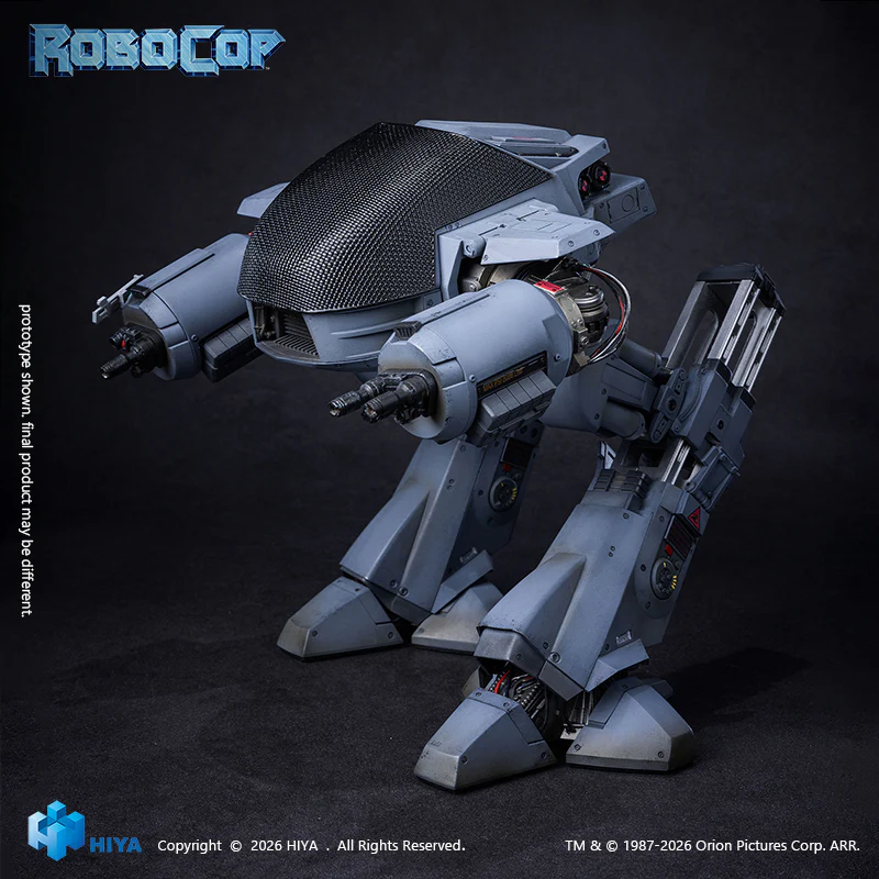 HIYA Exquisite Super Series 1/12 Scale 7.9 Inch RoboCop ED-209 Action Figure - Image 9