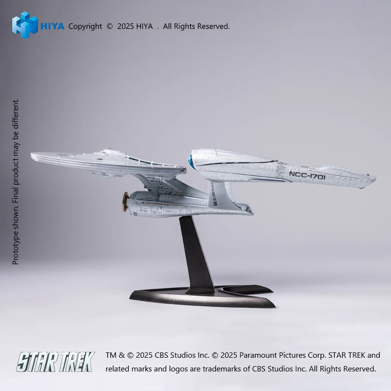 HIYA REPLICAart Series None Scale 15 Inch Star Trek 2009  USS Enterprise NCC-1701 Light Up Starship - Image 13