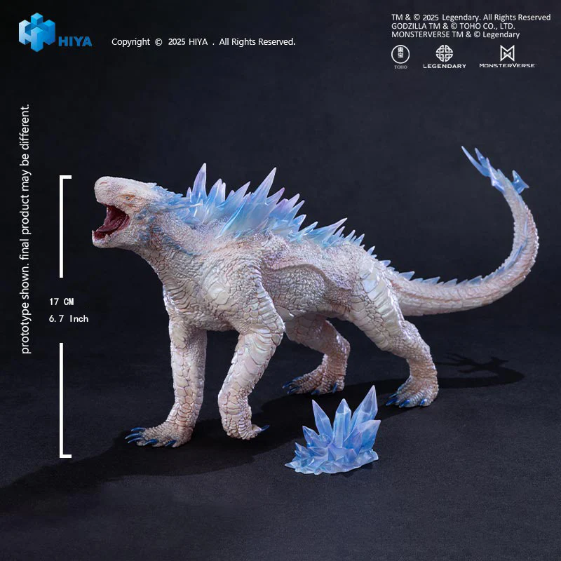 HIYA Stylist Series None Scale 6.7 Inch Godzilla x Kong The New Empire Shimo Translucent Ver. PVC statue - Image 9