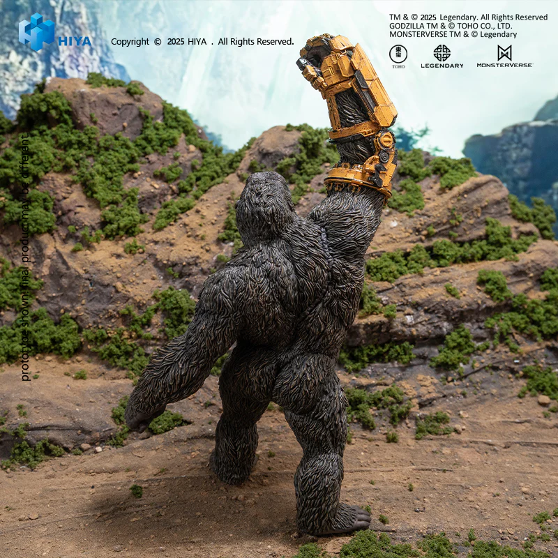 HIYA Stylist Series None Scale 8.7 Inch Godzilla x Kong The New Empire Kong B.E.A.S.T. Glove Version - Image 6