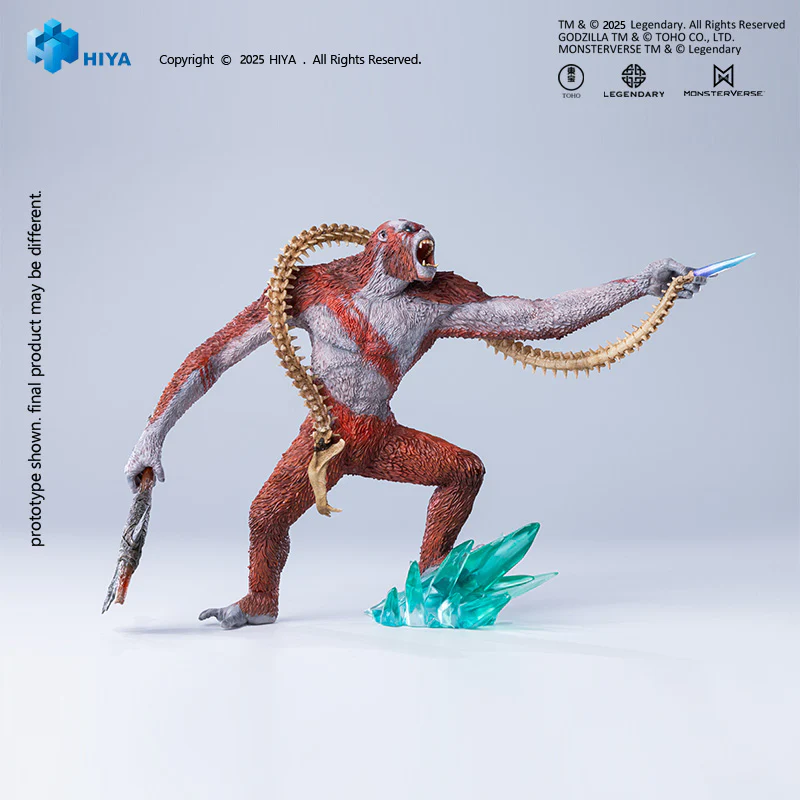 HIYA Stylist Series None Scale 6 Inch Godzilla x Kong The New Empire Skar King PVC statue - Image 6