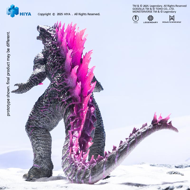 HIYA Stylist Series None Scale 7 Inch Godzilla x Kong The New Empire Godzilla Evolved Translucent Ver. PVC statue - Image 10