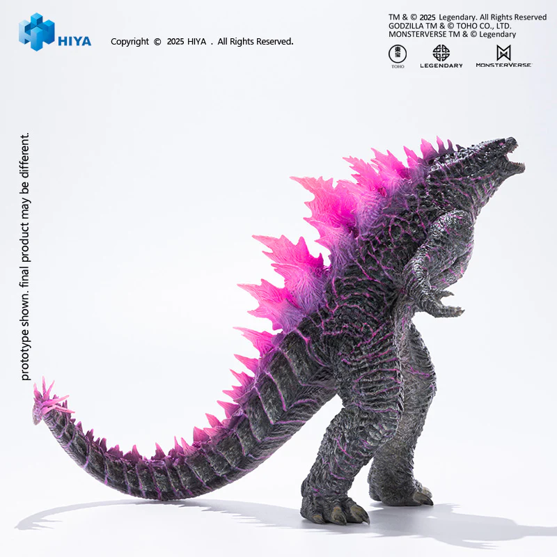HIYA Stylist Series None Scale 7 Inch Godzilla x Kong The New Empire Godzilla Evolved Translucent Ver. PVC statue - Image 5