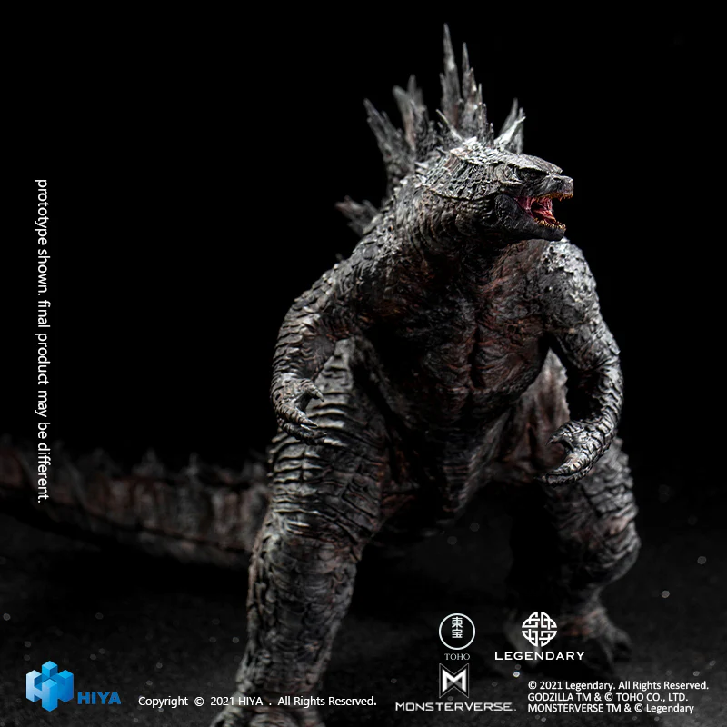 HIYA Stylist Series None Scale 8 Inch GODZILLA VS KONG Godzilla PVC statue - Image 7